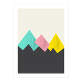 Pastel Mountains III (Print Only) thumbnail