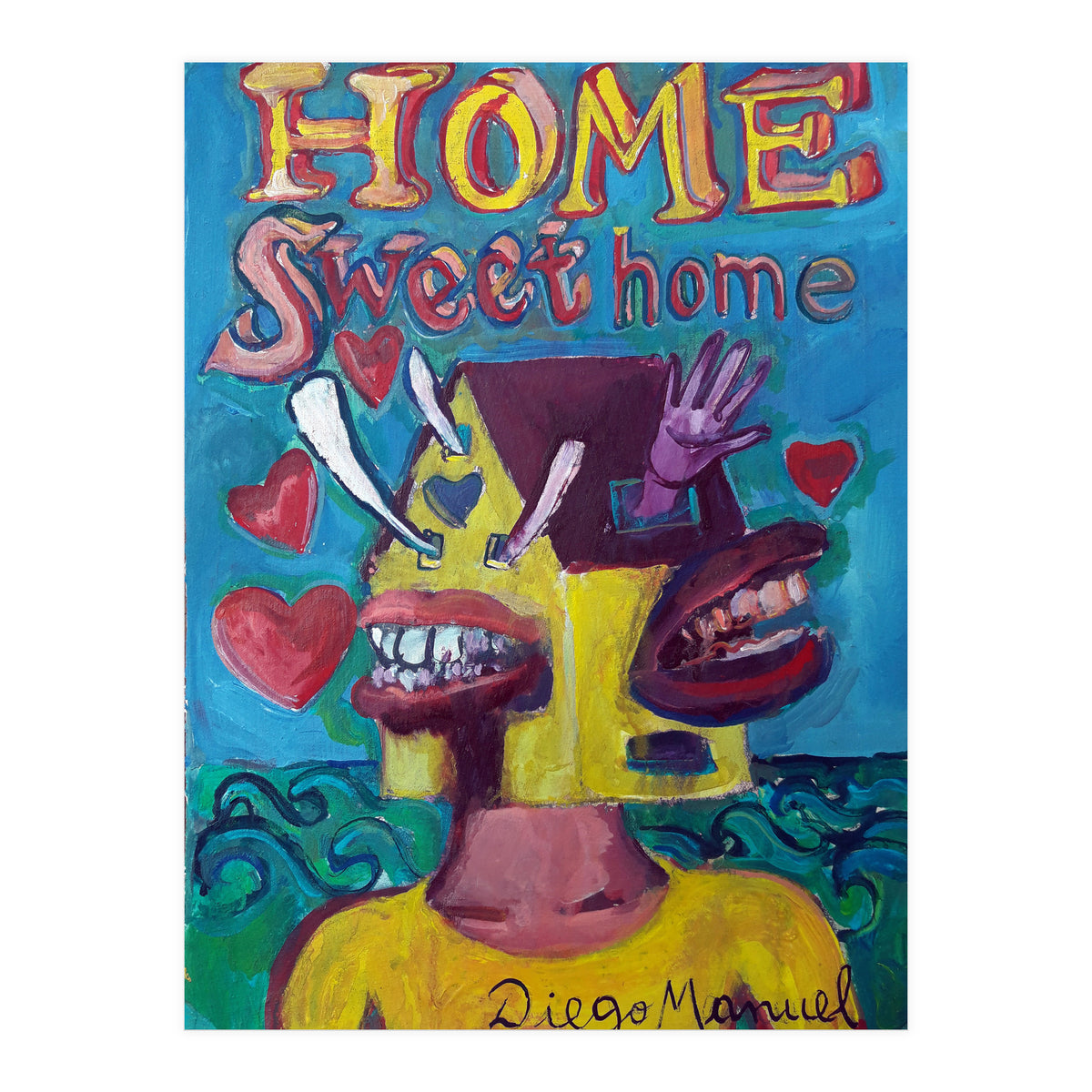 Home Sweet (Print Only)