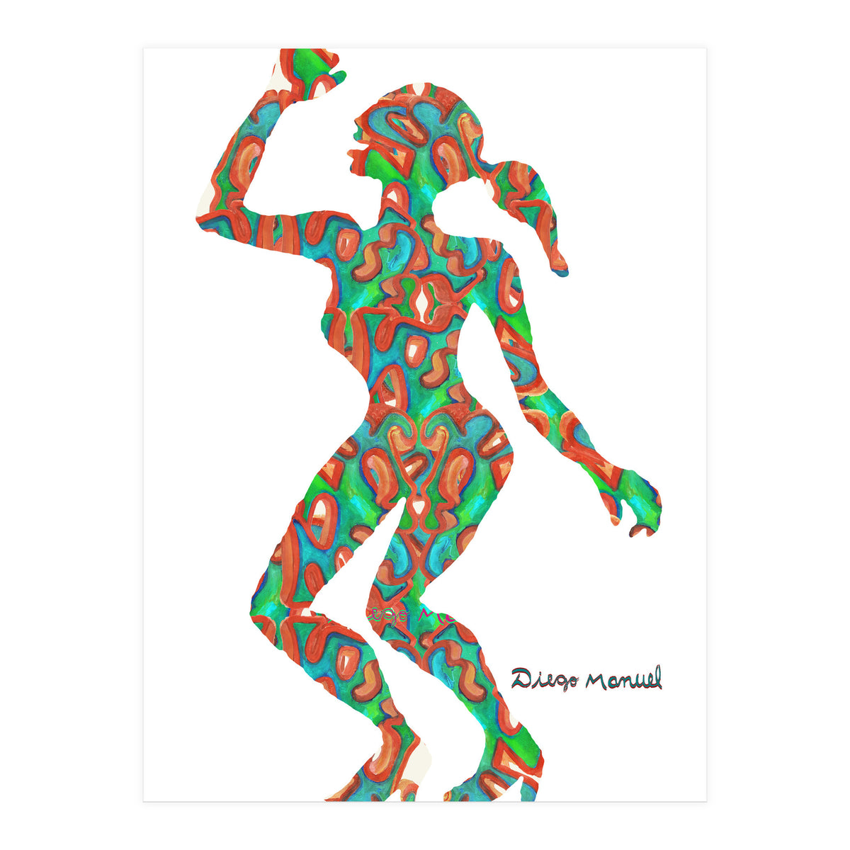 Dance Girl 5  (Print Only)