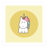 Kawaii Cute Unicorn (Print Only) thumbnail