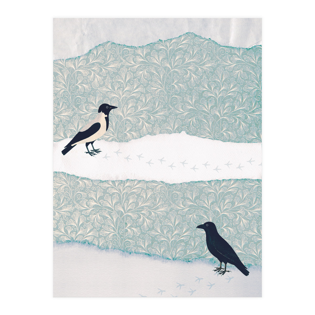 Friends In The Snow (Print Only)