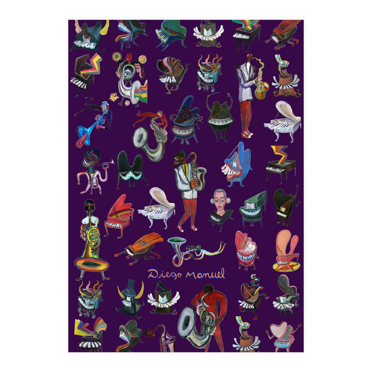 Piano And Jazz 3 (Print Only)