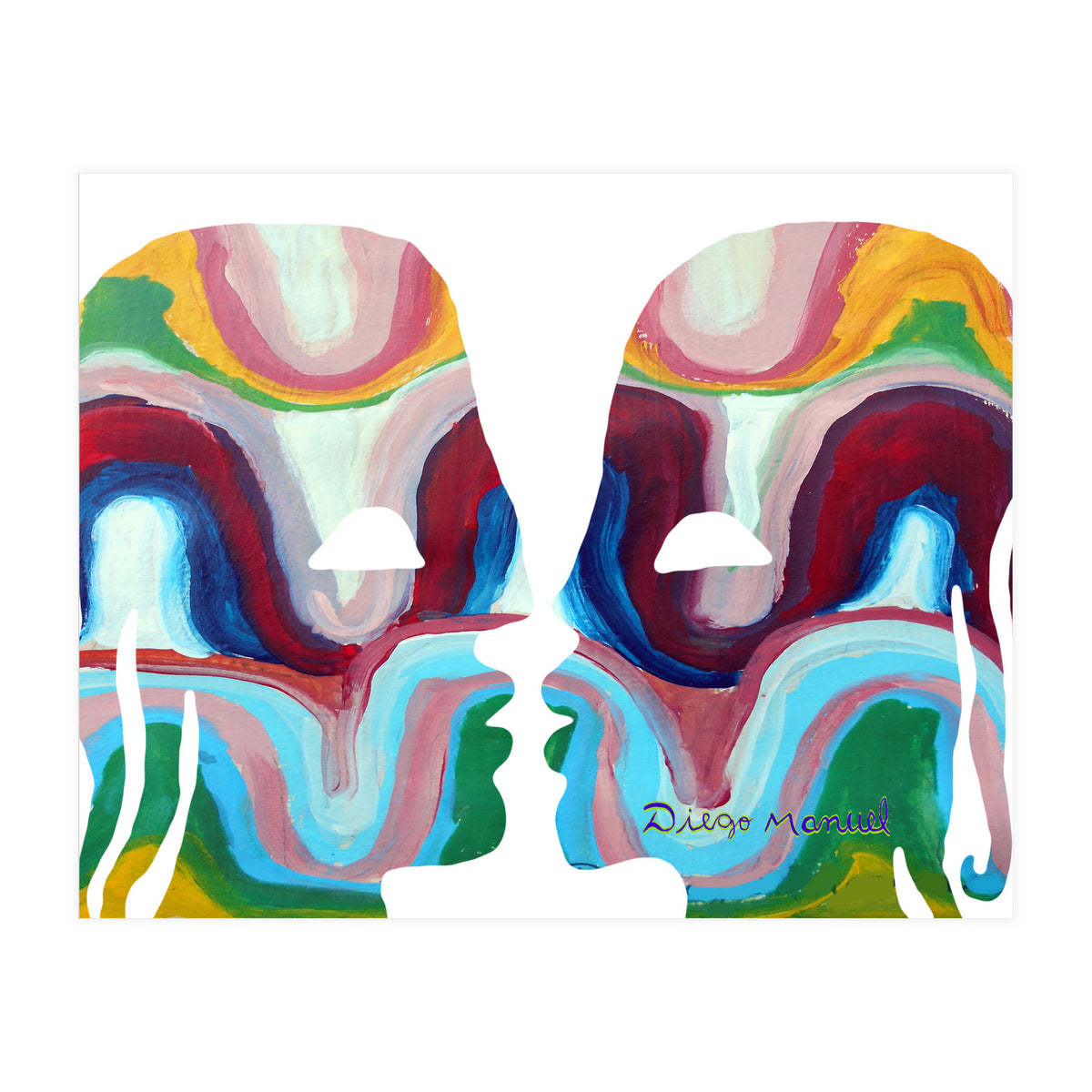 Abstracto Pop Nuevo 6  (Print Only)