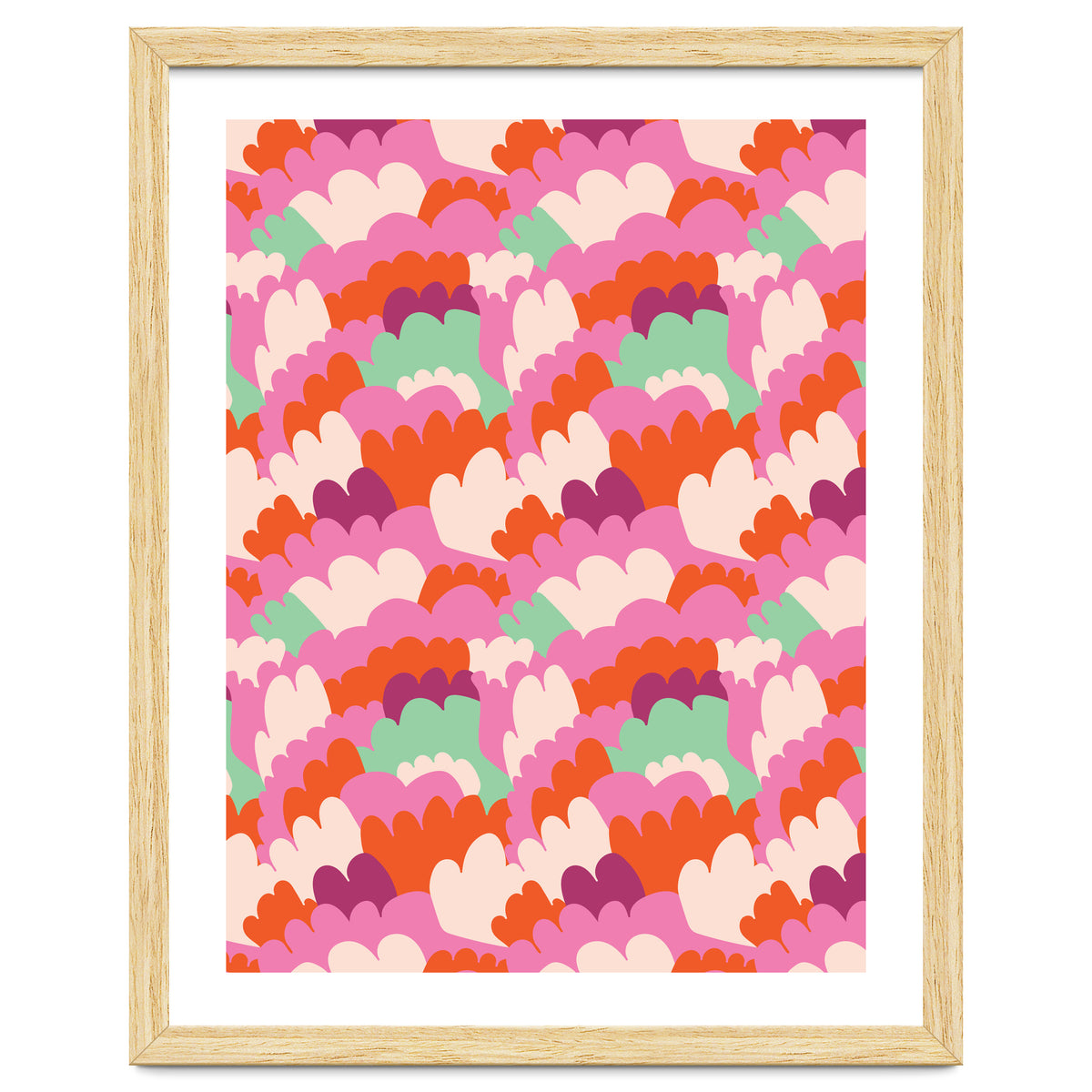 Cute Rainbow Abstract Pattern