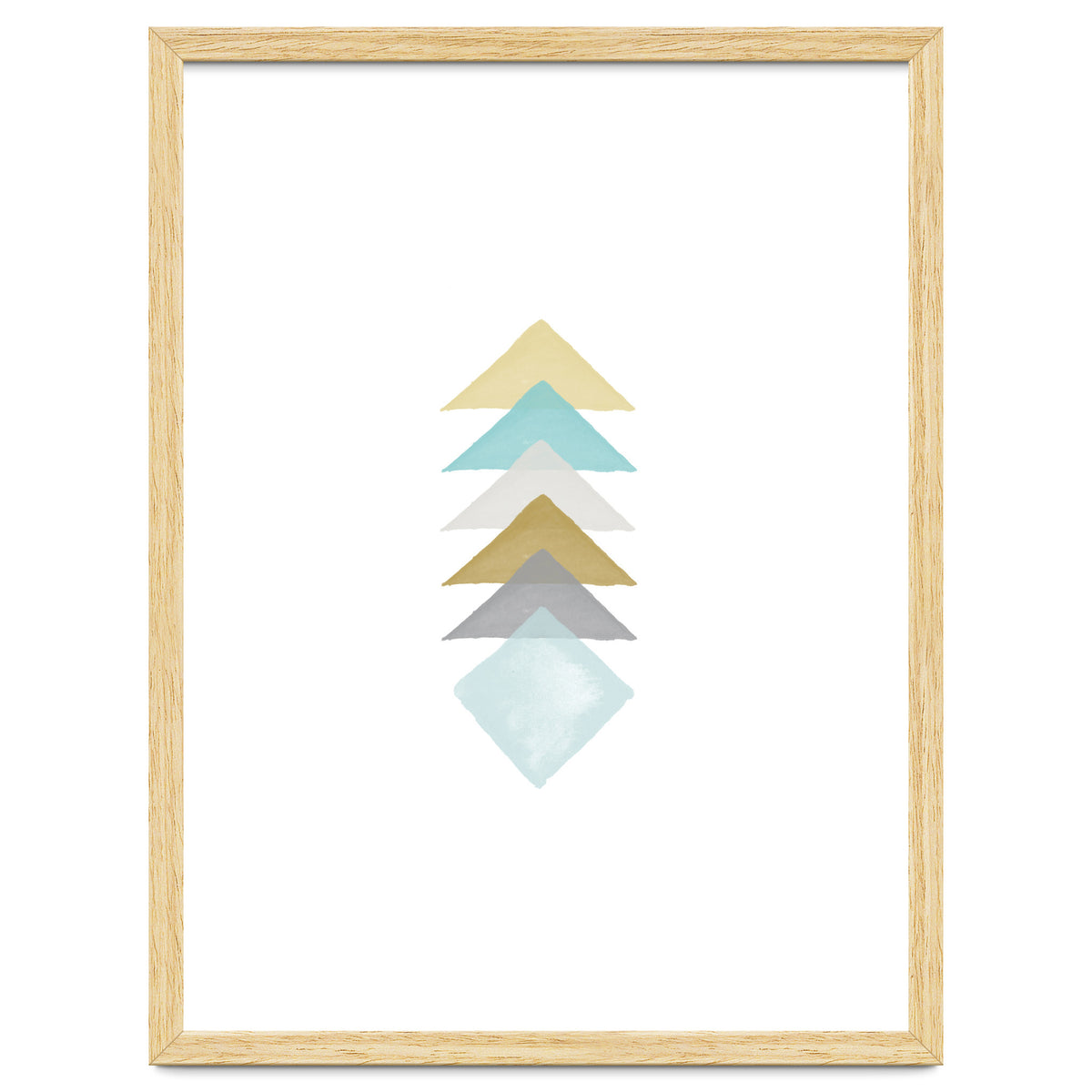 Watercolor Triangles