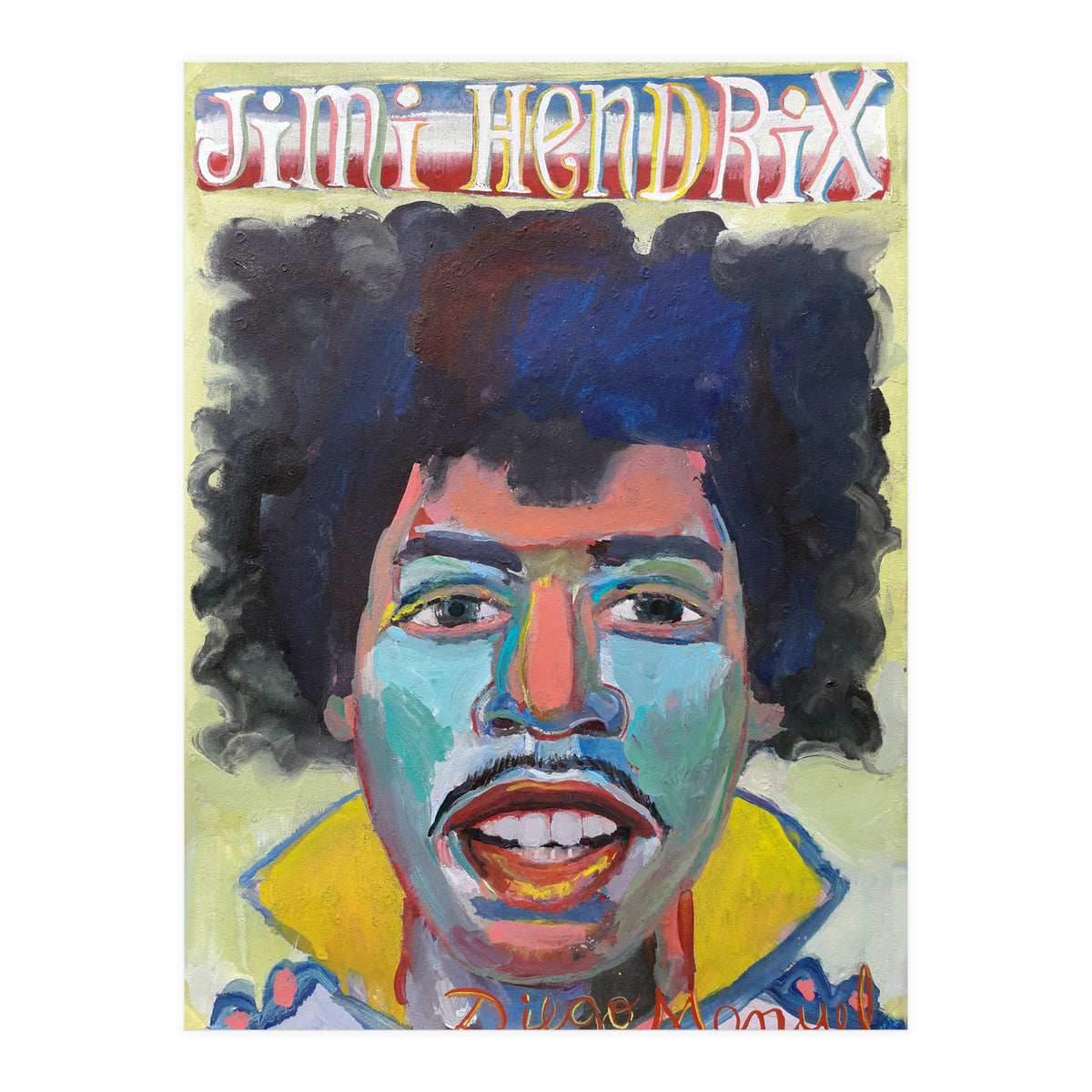 Jimi Hendrix 6 (Print Only)