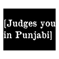 Judges You In Punjabi (Print Only)