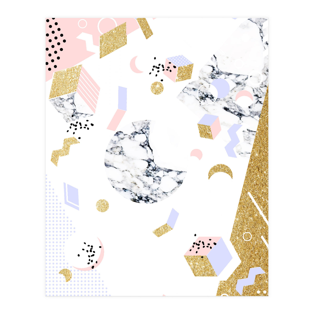 Marble Moon Abstraction (Print Only)