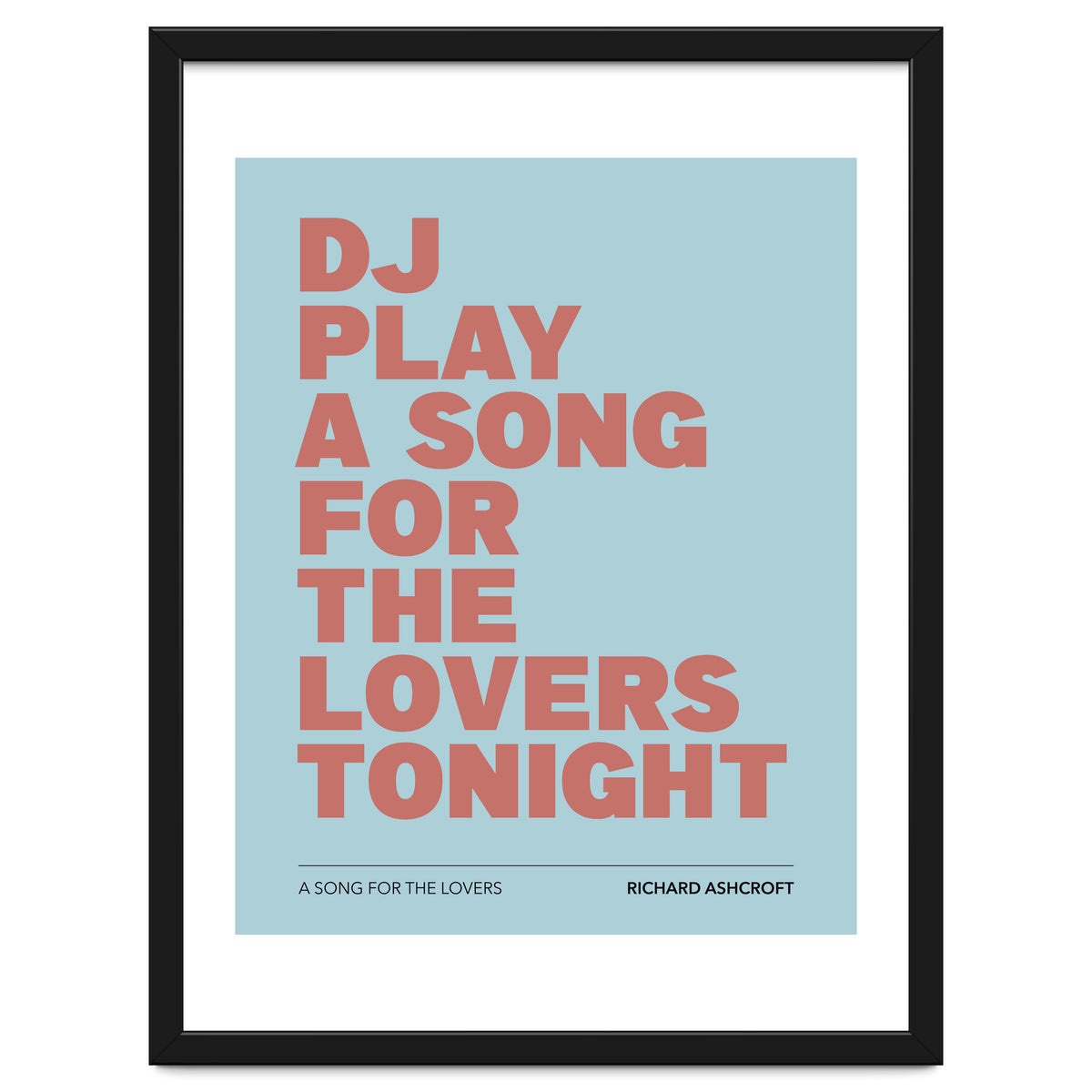 Richard Ashcroft - A Song For The Lovers