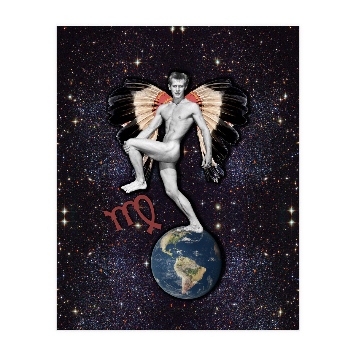 Virgo  Zodiac Sign (Print Only)