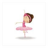 Adorable Twirling Ballerina Nursery Print (Print Only) thumbnail