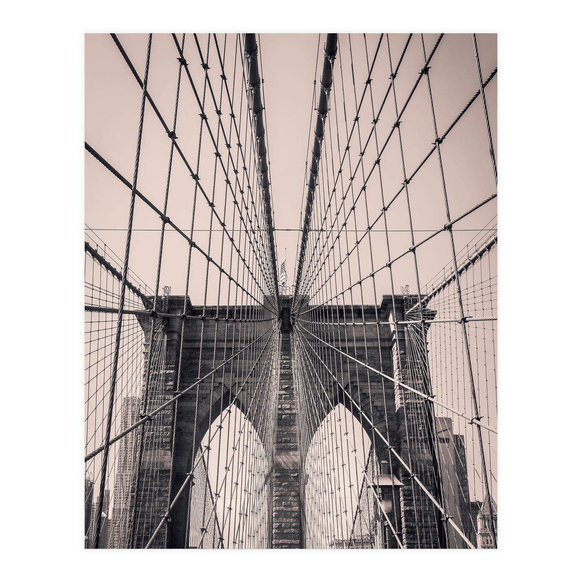 Brooklyn In Pink (Print Only)