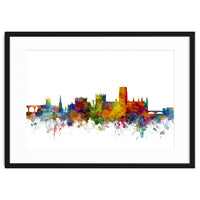 Durham England Skyline Cityscape