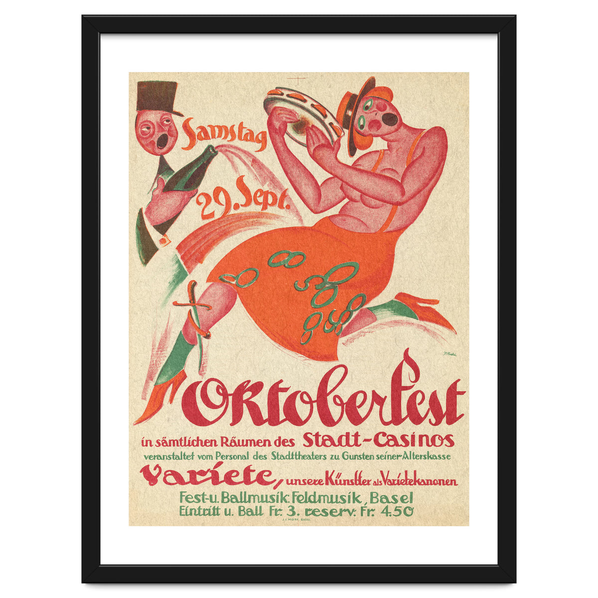 Oktoberfest 1923 Advertisement