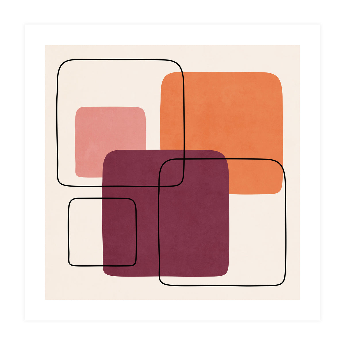 SQUARE SHAPES - RL01 (Print Only)