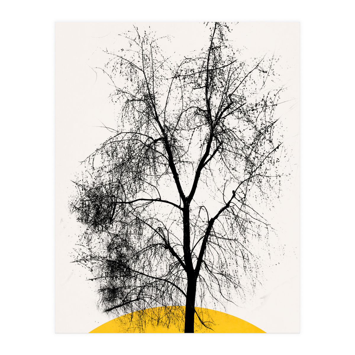 Dark Feather Tree (Print Only)