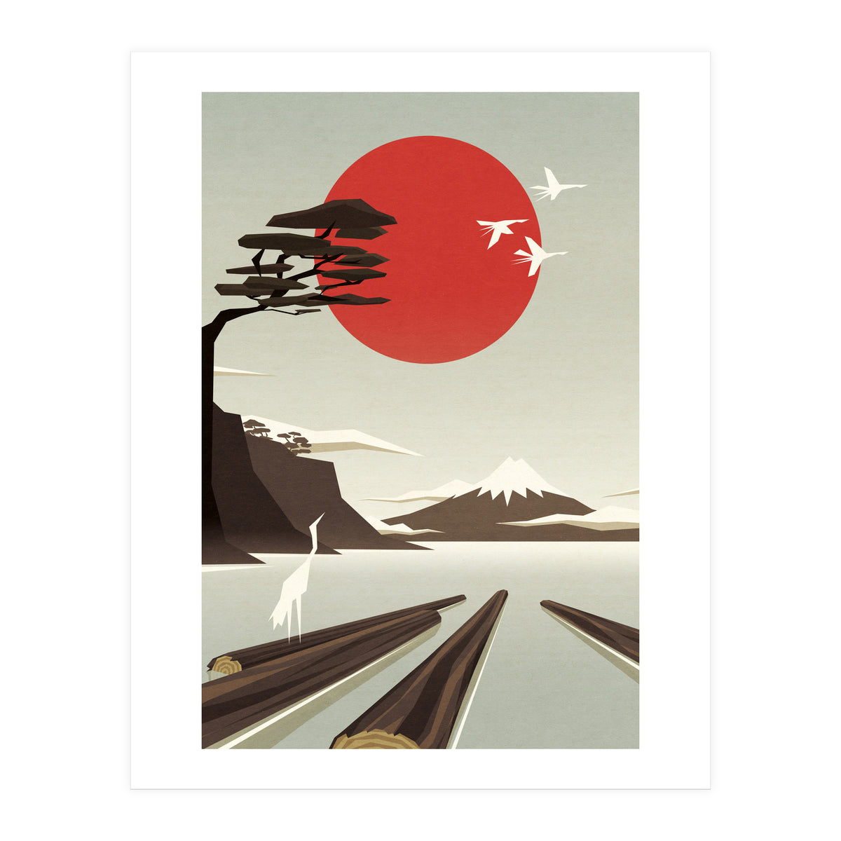 3 Vacant Logs (Print Only)