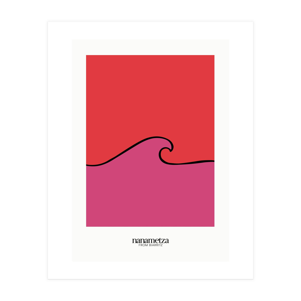 Pink Waves (Print Only)