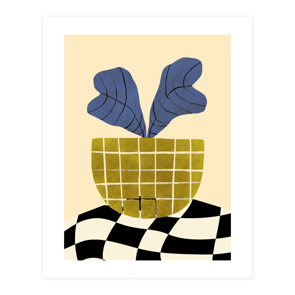 Blue Plant (Print Only)