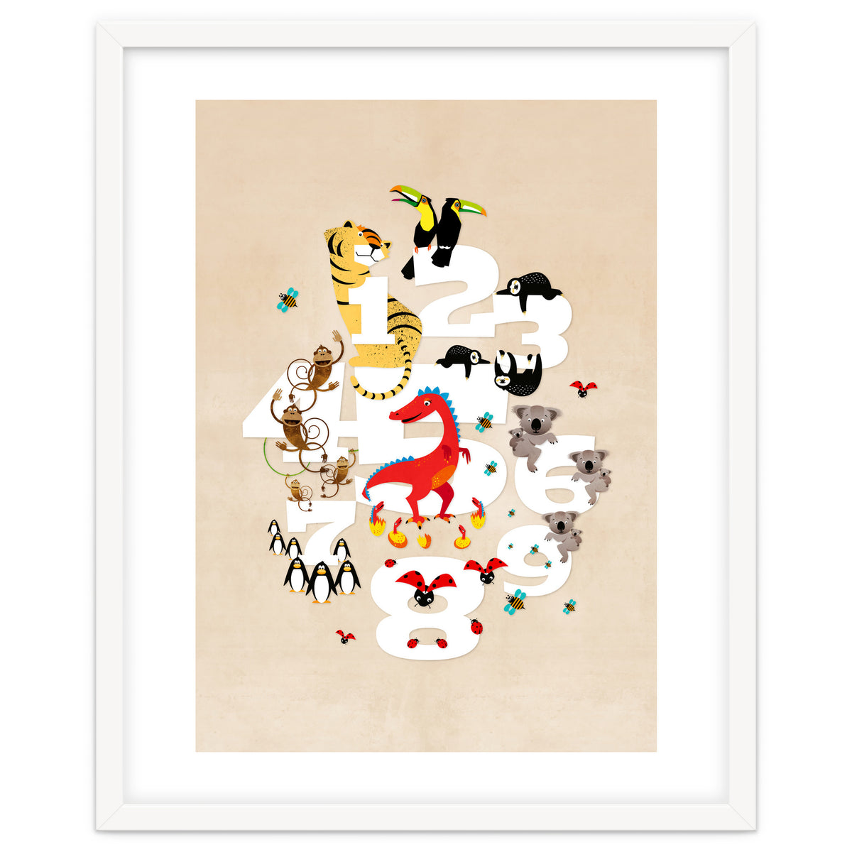 One Two Three Animals