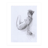 Nude Woman Drawing (Print Only) thumbnail