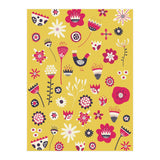 Spring Folk Floral Yellow (Print Only) thumbnail