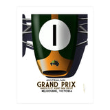Australian Grand Prix Art Deco poster (Print Only) thumbnail