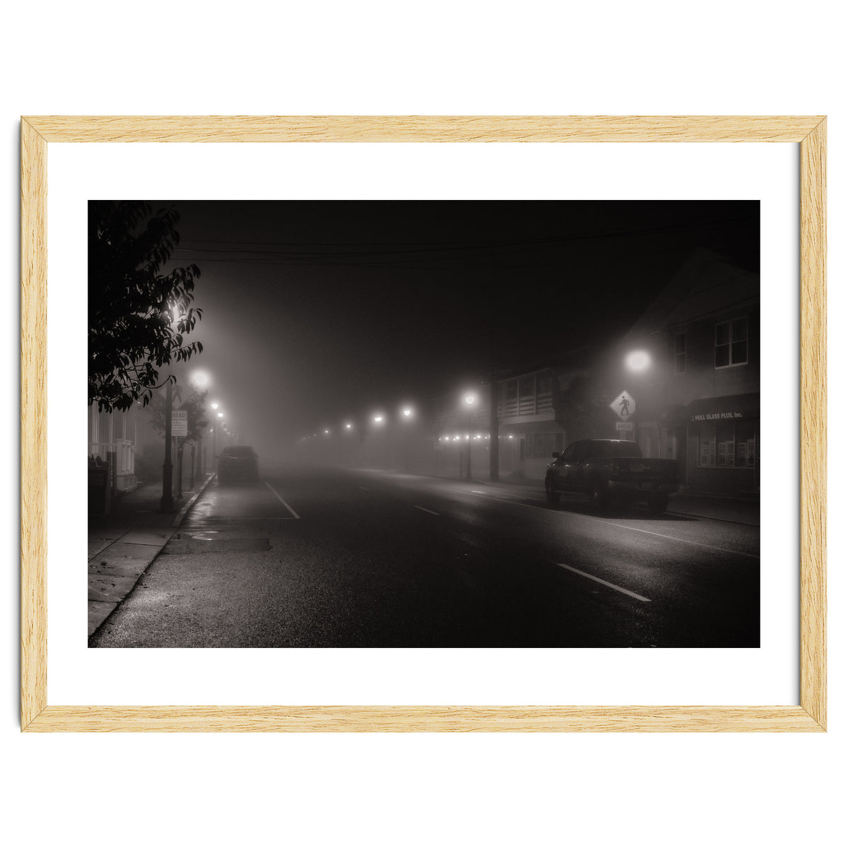 Foggy evening, Hull, Massachusetts
