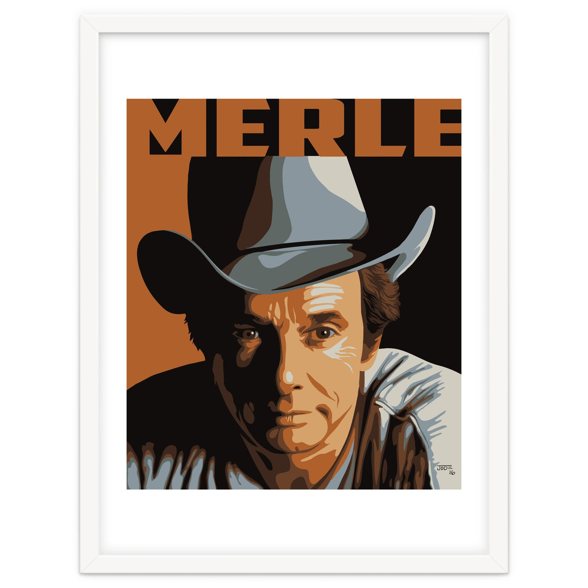 Merle Haggard Poster