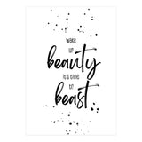 Wake up beauty it’s time to beast (Print Only) thumbnail