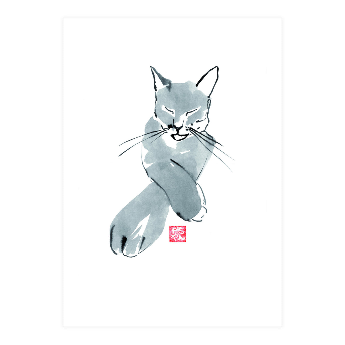 pattes croisées (Print Only)