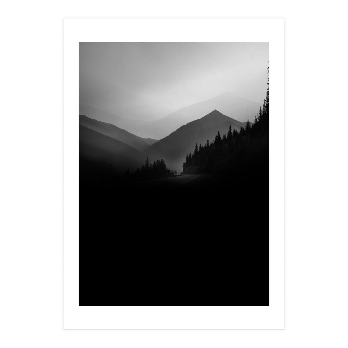 Dusky Mountains (Print Only)
