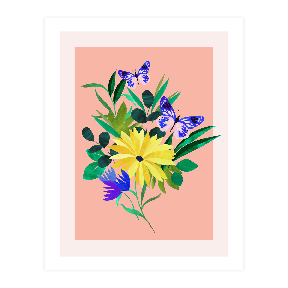 Purple butterflies (Print Only)