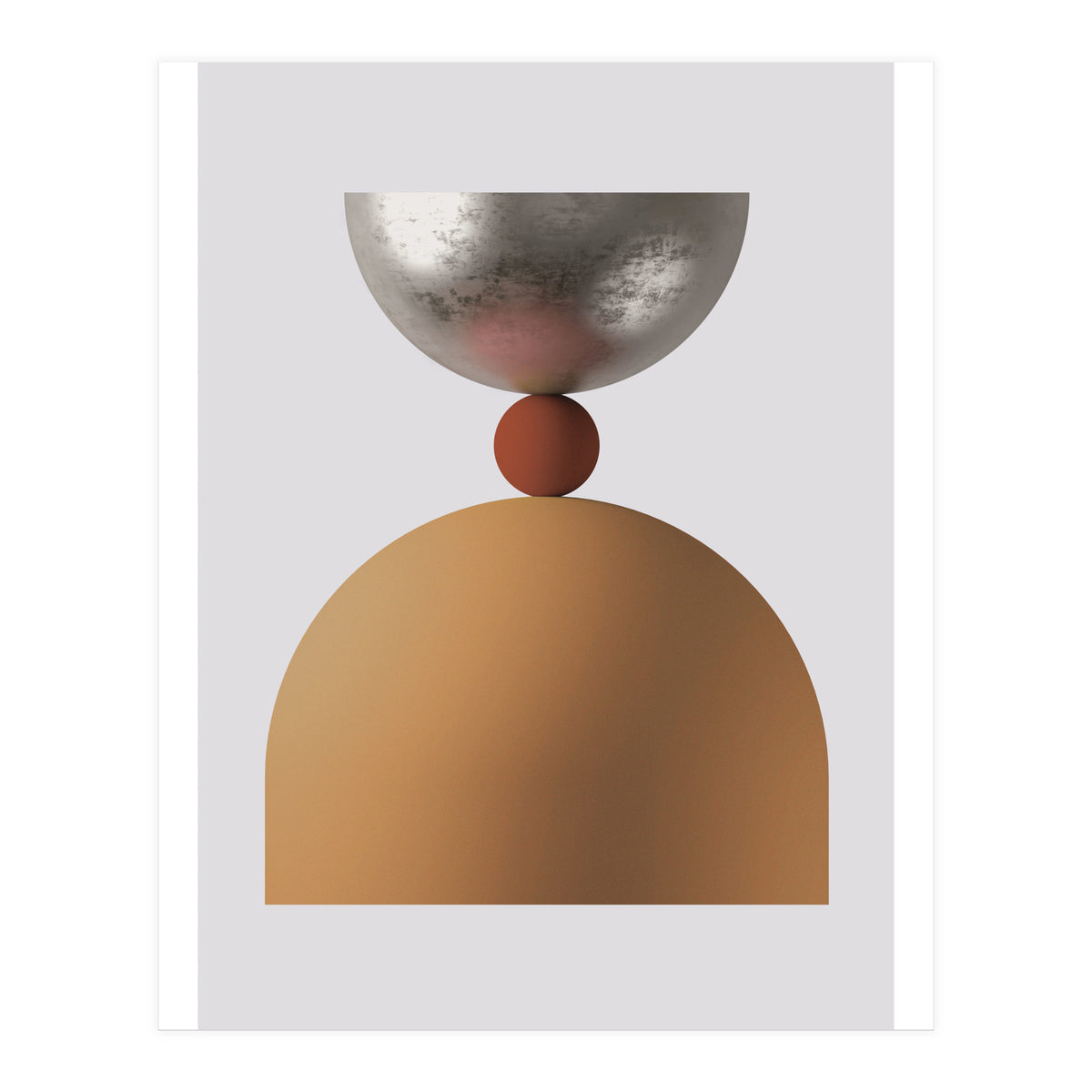 Terracotta balance 03 (Print Only)