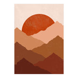 Sunset Mountain  (Print Only) thumbnail