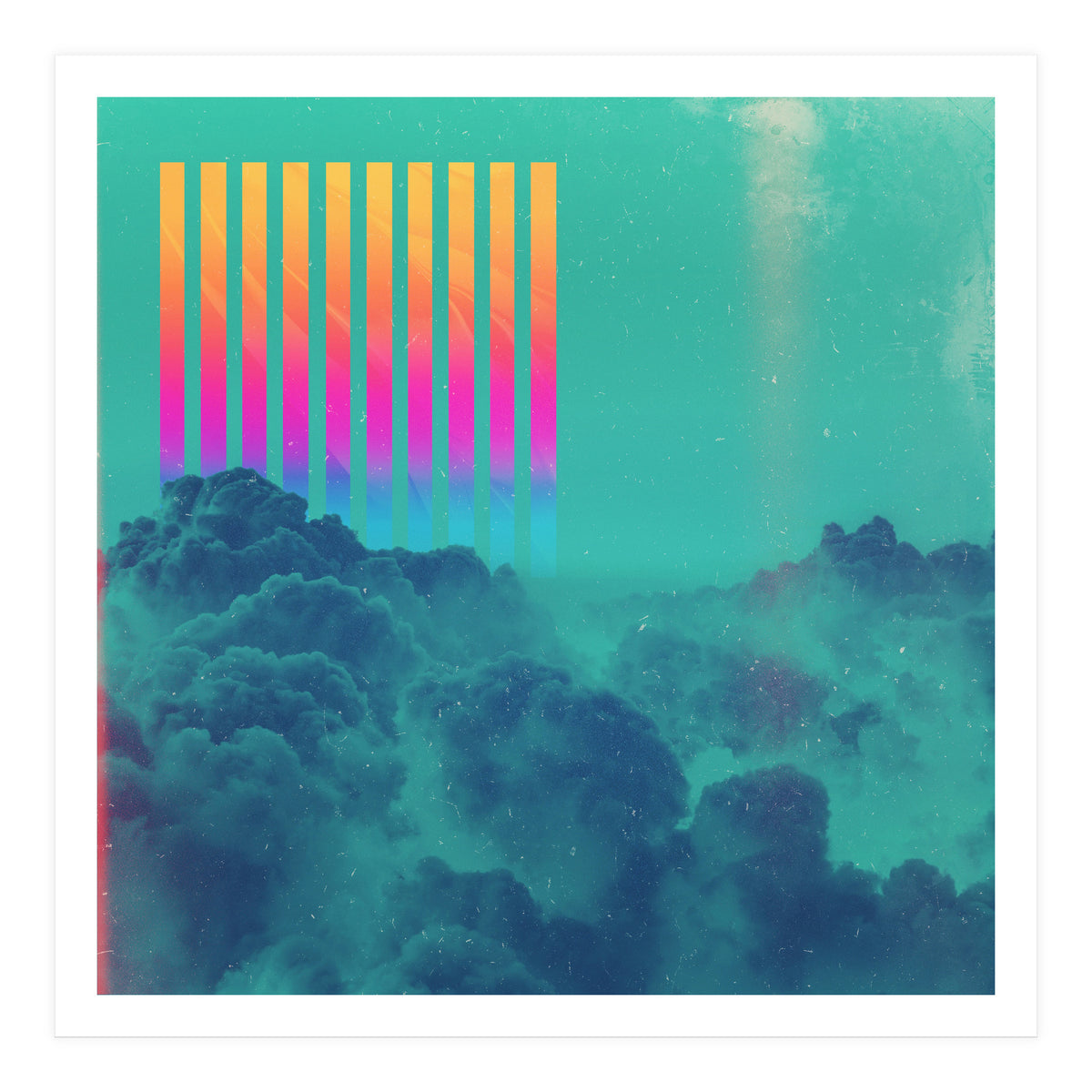 Striped Sky  (Print Only)