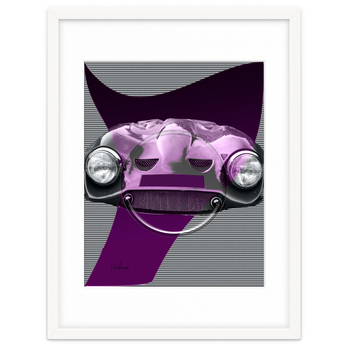 Emoji & Cars purple