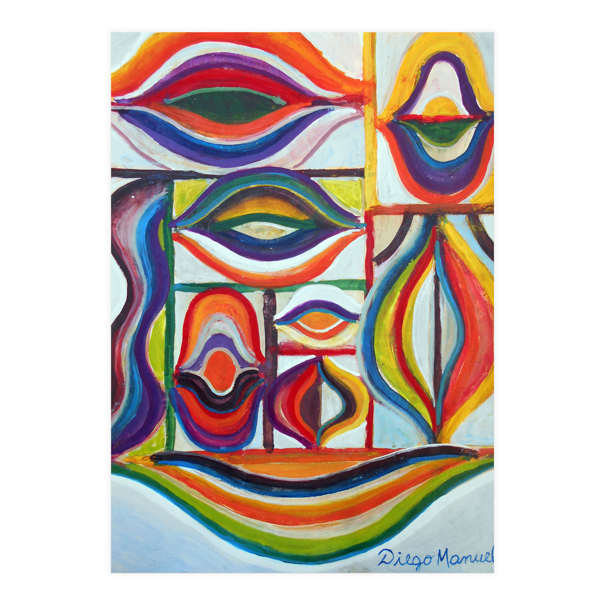 Ondas Cromaticas (Print Only)