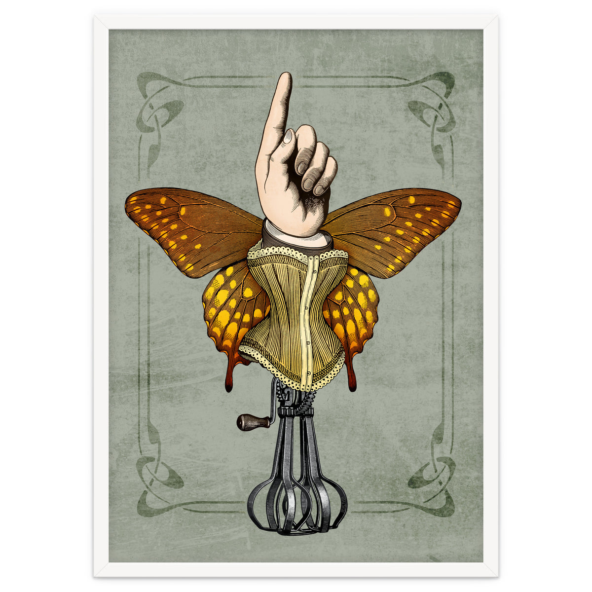 Butterhand Portrait