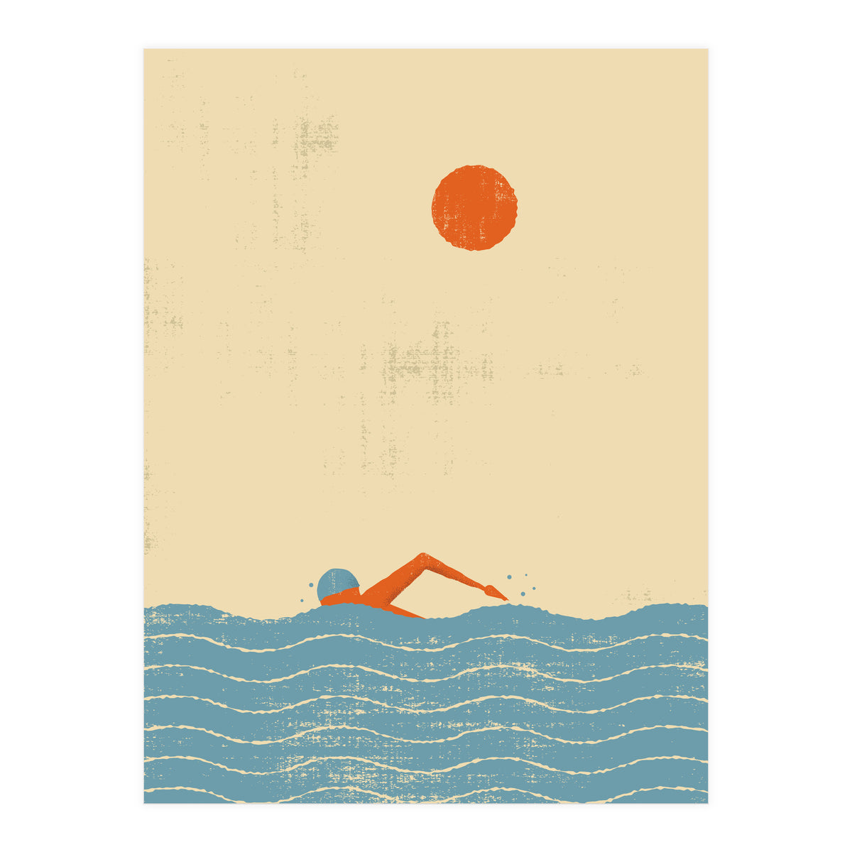 Swimmer (Print Only)