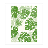 Linocut Monstera  (Print Only) thumbnail