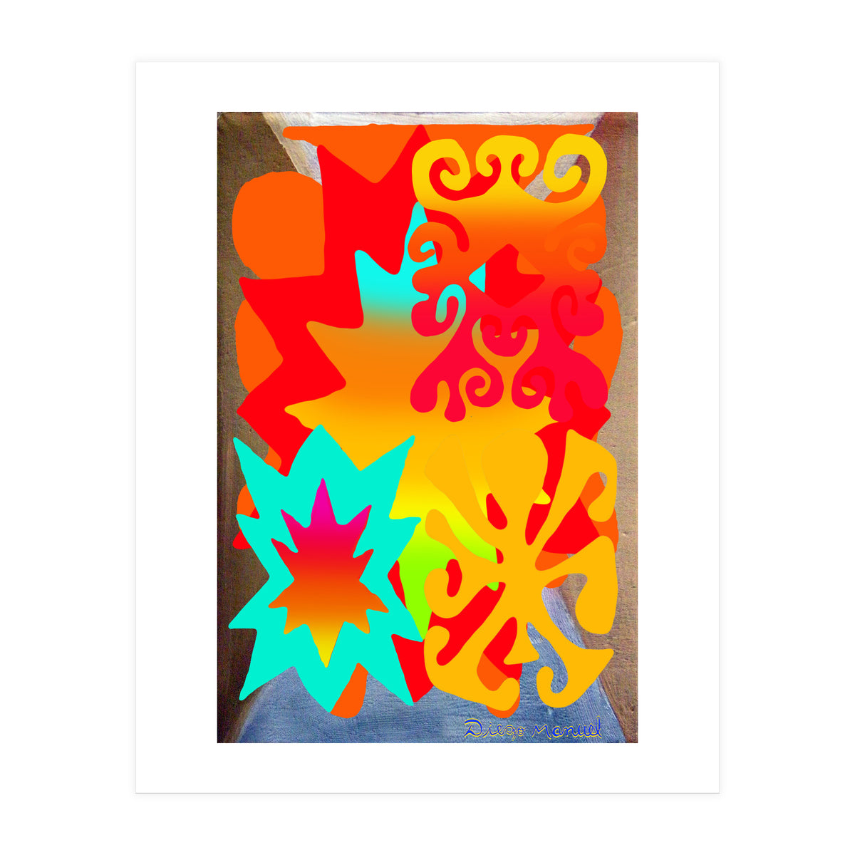 Pop Abstract 2023 A 36 (Print Only)