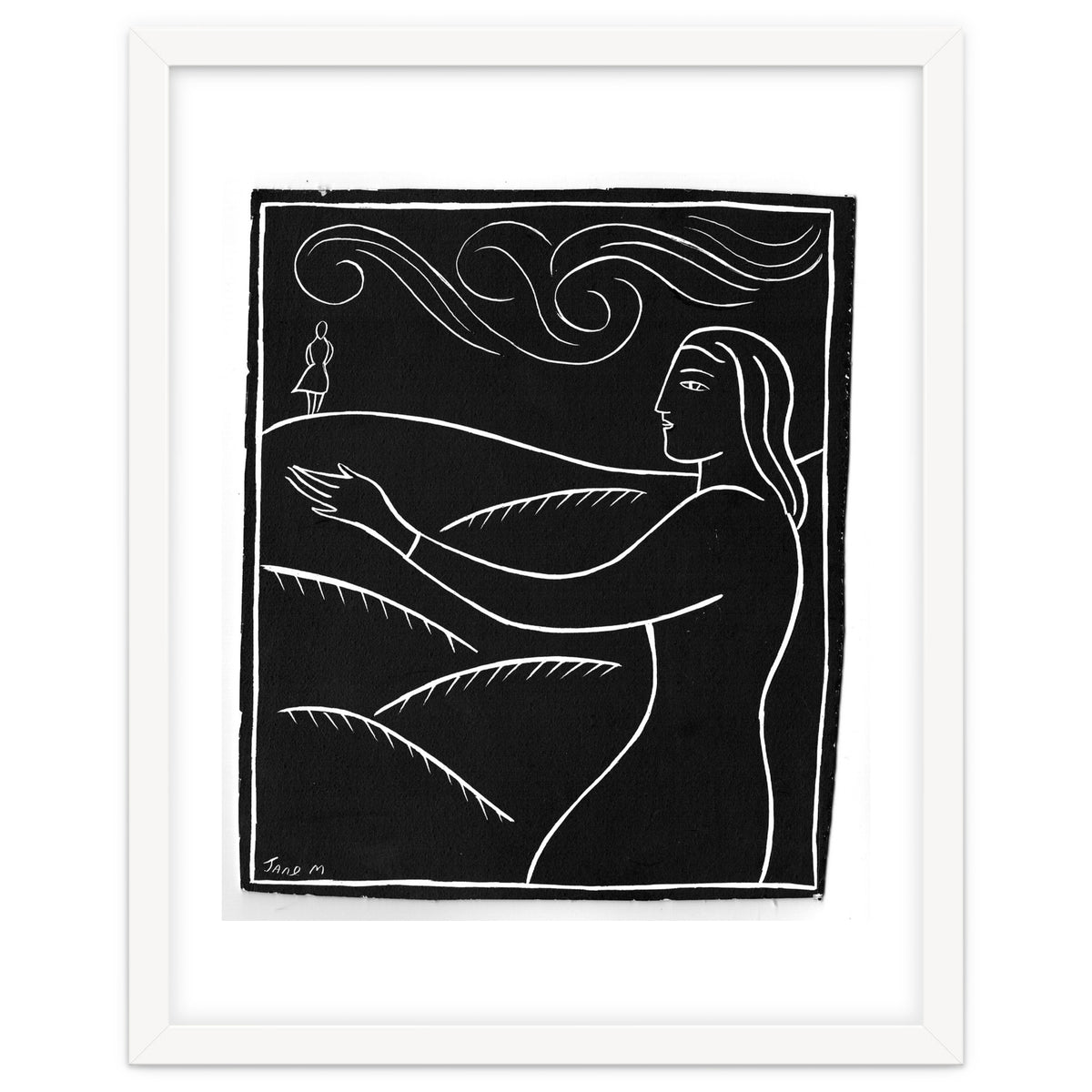 Woman With Future Self