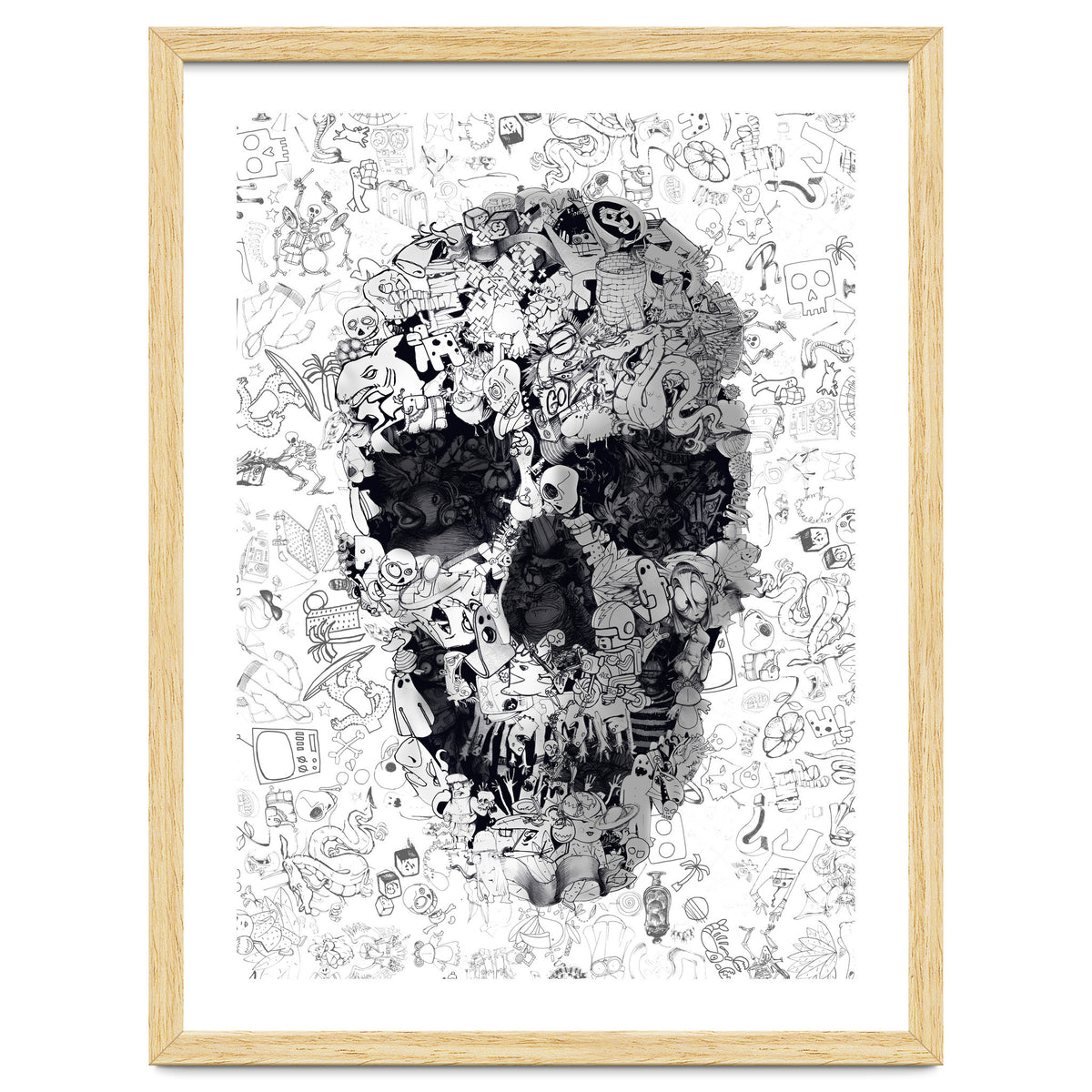 Doodle Skull