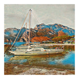 Art boats on Lake Garda, Italy. (Print Only) thumbnail