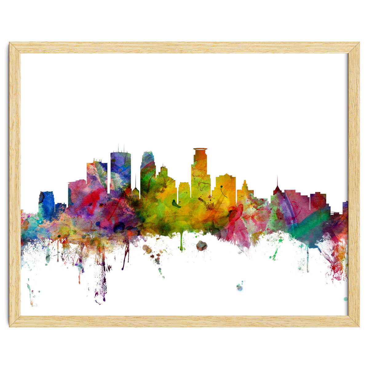 Minneapolis Minnesota Skyline