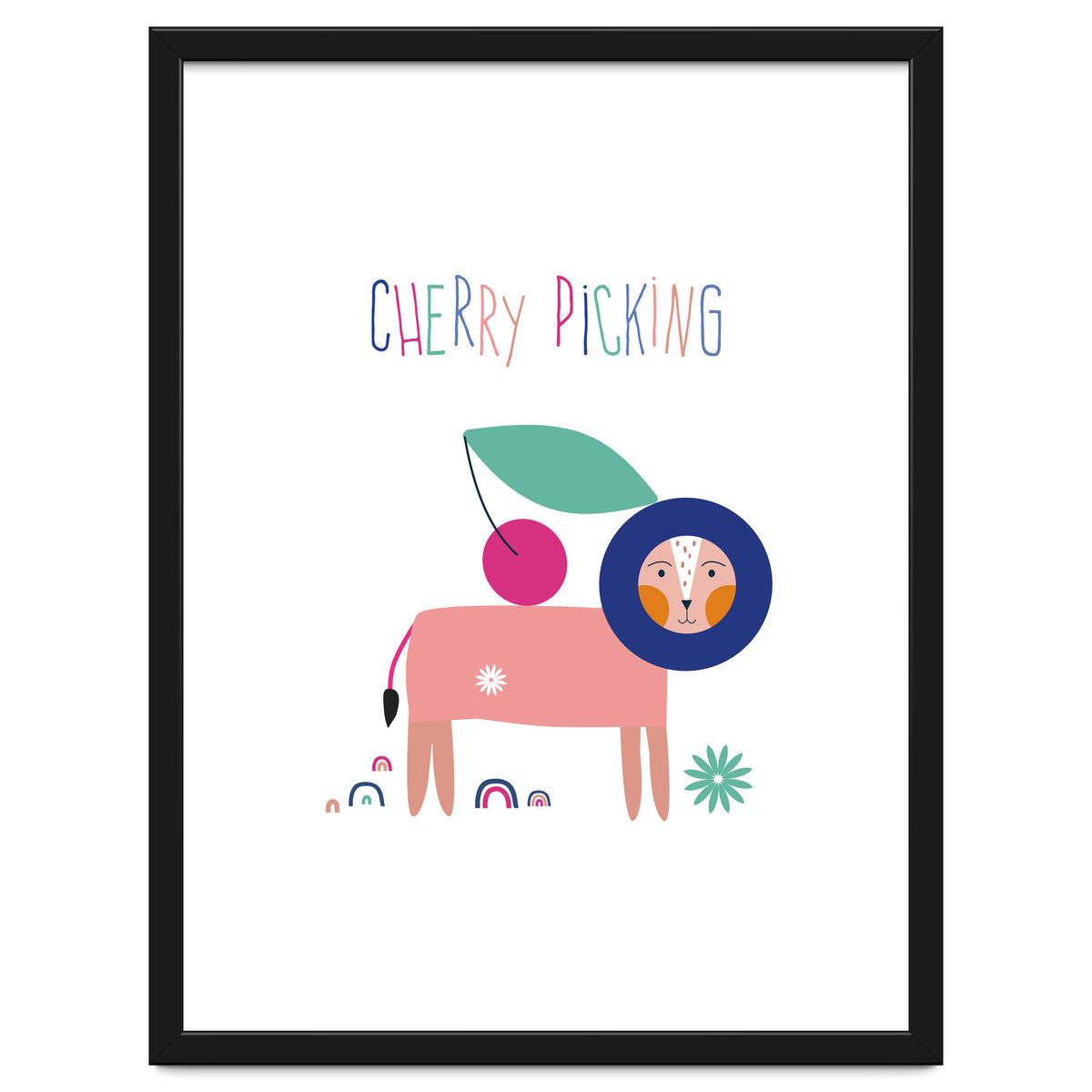 Kids Cherry Picking Rgb