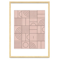 My Favorite Geometric Patterns No.20 - Pale Pink