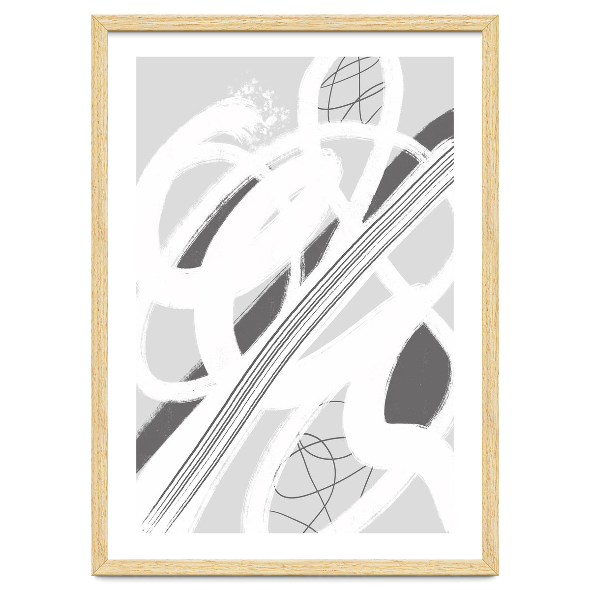 Abstract Painting No. 11 - Chaos and silence