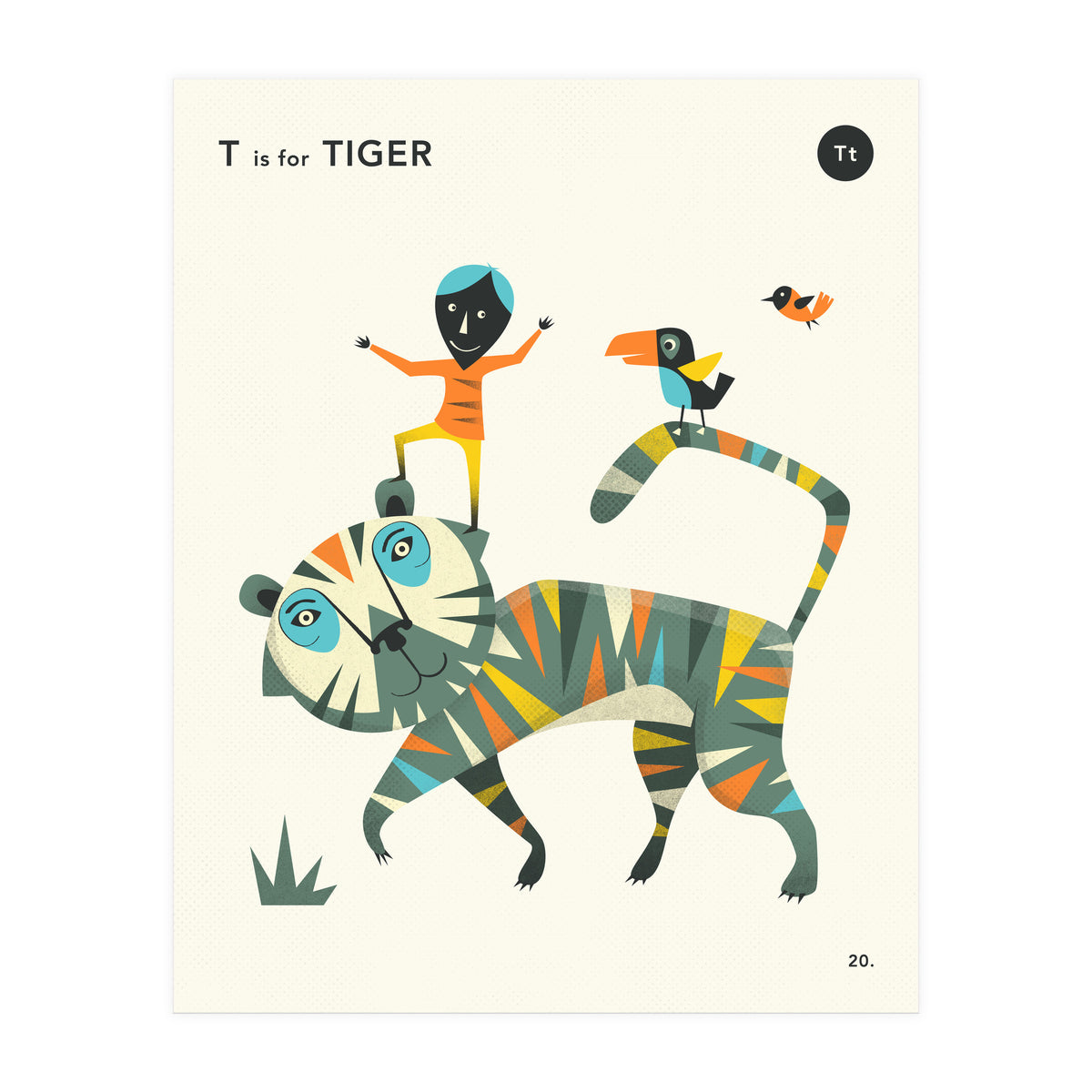 T Is For TIGER (Print Only)